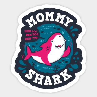 Mommy Shark Sticker